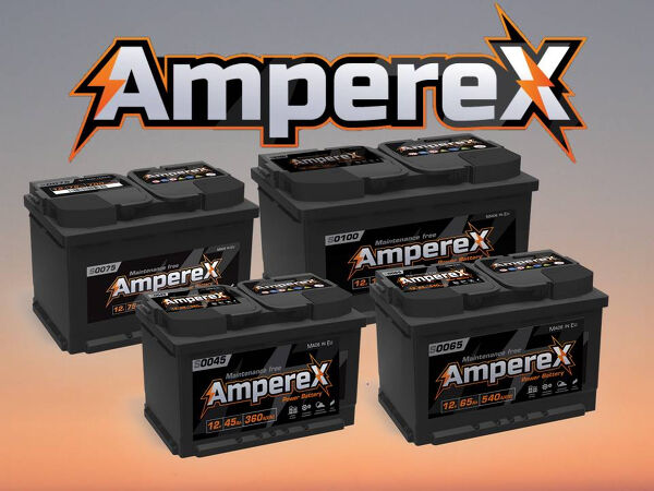 AmpereX - търговската марка акумулатори на  “СТАРС 94“ ООД