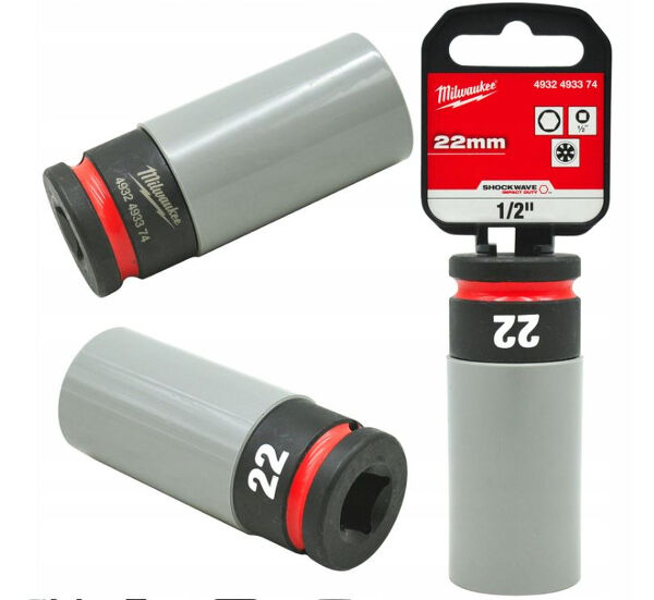 вложка ударна дълбока джанти 1/2 22mm
