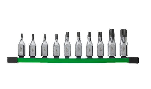 Комплект 3/8 вложки TORX 10 части