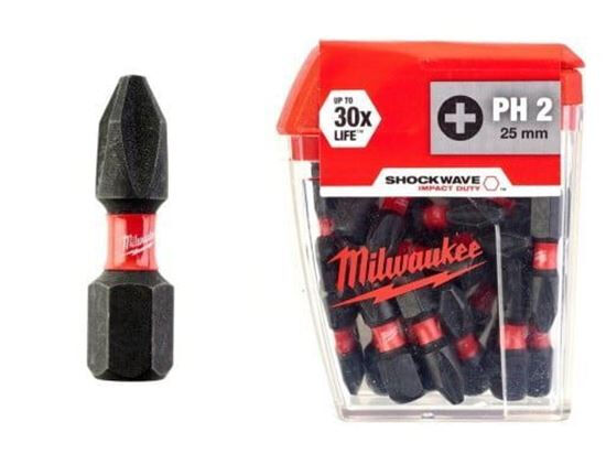 Битове PH2 25mm SHOCKWAVE кутия 25бр