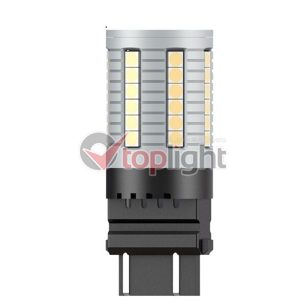 крушка мигач PY27/7W LED к-т 2бр