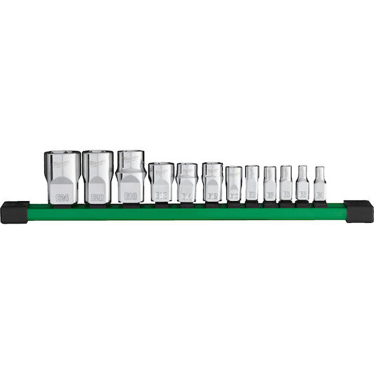 вложки E-TORX - к-т 12 части - 1/4, 3/8, 1/2